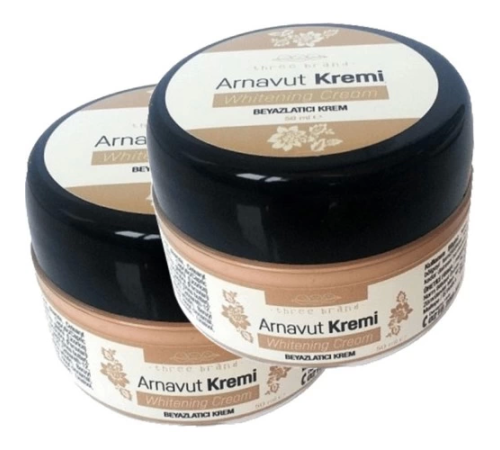 Three Brand Cildin Beyazlaması Arnavut Kremi 50 ml Ölçeğinde x 2 Adet ASMZF124 Three Brand Cildin Beyazlaması Arnavut Kremi 50 ml Ölçeğinde x 2 Adet ASMZF124