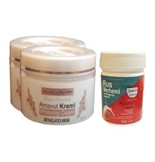 Three Brand Vücut Kremi 100 ml Arnavut Kremi 2 Ad + Rus Merhemi 50 ml 1 Ad