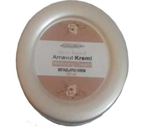 Three Brand Whitening Cream 100 ml Arnavut Kremi Aklık Kremi Three Brand Whitening Cream 100 ml Arnavut Kremi Aklık Kremi