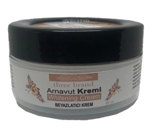 Three Brand Whitening Cream Arnavut Kremi 50 ml Aklık Krem Three Brand Whitening Cream Arnavut Kremi 50 ml Aklık Krem