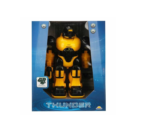 Thunderbolt Sesli ve Işıklı Robot 25 cm.