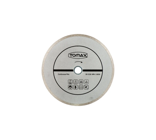 Tomax Sürekli Elmas Fayans Kesici Disk - 115x2,0x22 Tomax Sürekli Elmas Fayans Kesici Disk - 115x2,0x22