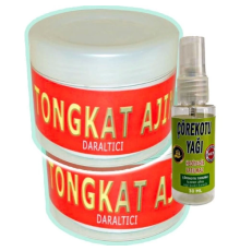 Tongkat Ajimat Madura 2 Adet 100 ml Krem + Yanında 30 ml Çörek Otu Yağı SNM2039