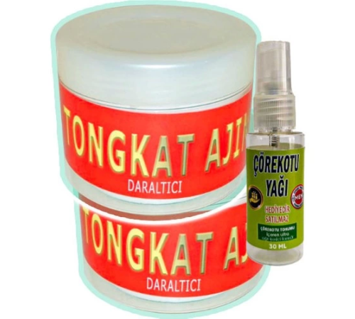 Tongkat Ajimat Madura 2 Adet 100 ml Krem + Yanında 30 ml Çörek Otu Yağı SNM2039 Tongkat Ajimat Madura 2 Adet 100 ml Krem + Yanında 30 ml Çörek Otu Yağı SNM2039
