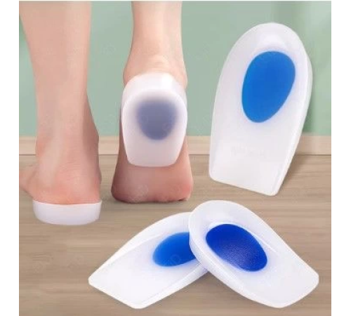 Topuk Silikonu Mavi Beyaz Büyük Boy Erkek Ayağı İçin Topuk Silikonu Mavi Beyaz Büyük Boy Erkek Ayağı İçin