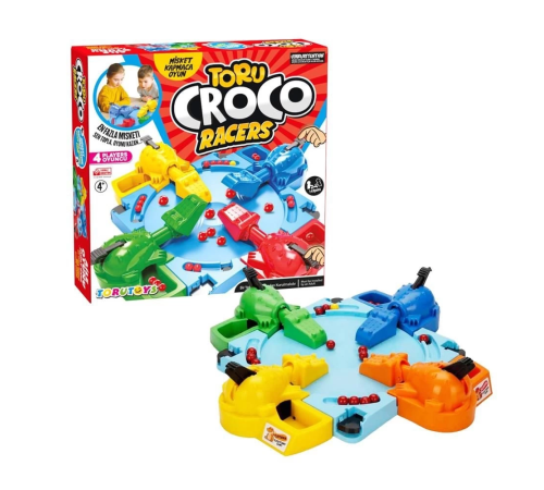 Toru Croco Misket Kapmaca Eğlenceli Aile Kutu Oyunu Toru Croco Misket Kapmaca Eğlenceli Aile Kutu Oyunu