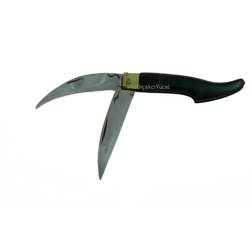 Tosya Küçük Çiftli Testereli Bıçkı Çakı 14 cm - Plastik Saplı, Manuel Tosya Küçük Çiftli Testereli Bıçkı Çakı 14 cm - Plastik Saplı, Manuel