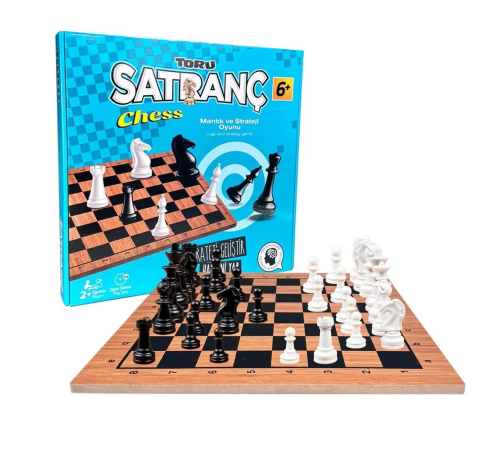 TR5011 Toru Ahşap Satranç Seti