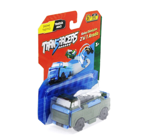 Transracers Dönüşen Araçlar Askeri Araçlar Drone / Temizlik Aracı