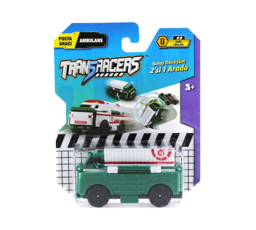 Transracers Dönüşen Araçlar Posta Aracı / Ambulans Transracers Dönüşen Araçlar Posta Aracı / Ambulans
