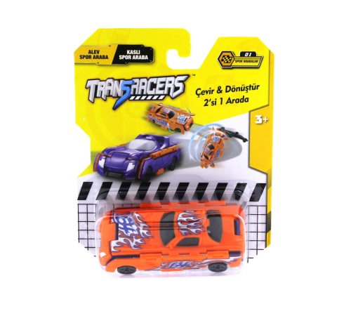 Transracers Dönüşen Araçlar Spor Arabalar Alev / Kaslı Transracers Dönüşen Araçlar Spor Arabalar Alev / Kaslı