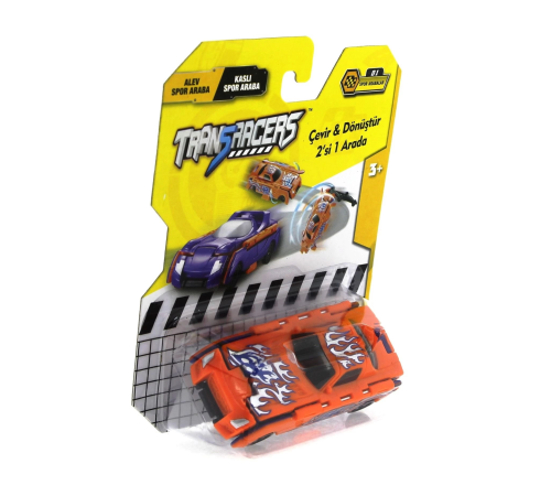 Transracers Dönüşen Araçlar Spor Arabalar Alev / Kaslı Transracers Dönüşen Araçlar Spor Arabalar Alev / Kaslı