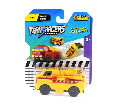 Transracers Dönüşen Araçlar Vinç / İtfaiye Aacı