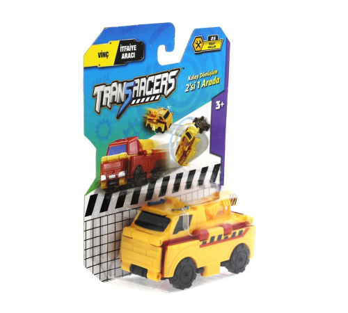 Transracers Dönüşen Araçlar Vinç / İtfaiye Aacı