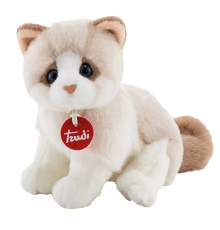 Trudi Kitty Peluş Beyaz Bej Kedi 20 cm
