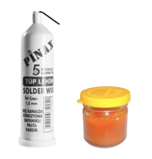 Tüp Lehim Teli ve Lehim Pastası Set (336336)