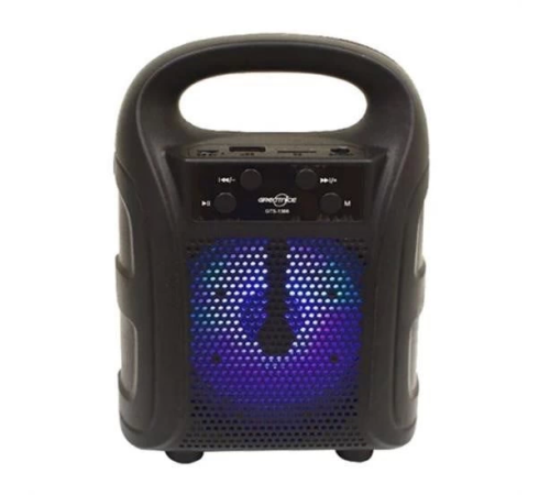 Tutmalı Mini Hoparlör Işıklı Taşınabilir Bluetooth Wireless Radyolu Sd Kart ve USB Girişli Hoparlör Tutmalı Mini Hoparlör Işıklı Taşınabilir Bluetooth Wireless Radyolu Sd Kart ve USB Girişli Hoparlör