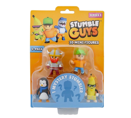 TUY22000 Stumble Guys 5li Mini Figür TUY22000 Stumble Guys 5li Mini Figür