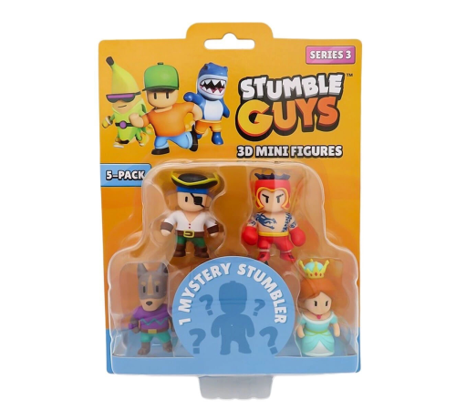 TUY22000 Stumble Guys 5li Mini Figür TUY22000 Stumble Guys 5li Mini Figür