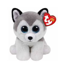 TY Beanie Babies Buff Sibirya Kurdu Peluş 15 Cm