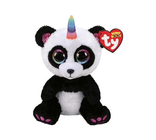 TY Beanie Boos Boynuzlu Panda-Paris 15 cm TY Beanie Boos Boynuzlu Panda-Paris 15 cm