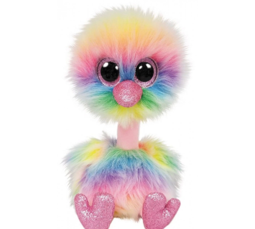 TY Beanie Boos Deve Kuşu Asha Peluş 15 Cm TY Beanie Boos Deve Kuşu Asha Peluş 15 Cm
