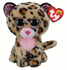 TY Beanie Boos Kahverengi Benekli Peluş Leopar Livvie 22 cm