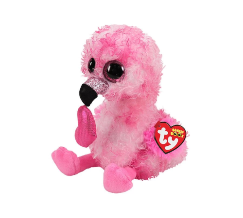Ty Beanie Boos Kalpli Flamingo Peluş Dainty 15 cm Ty Beanie Boos Kalpli Flamingo Peluş Dainty 15 cm