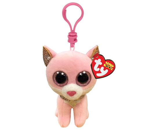 Ty Beanie Boos Peluş Köpek Anahtarlık Fiona Ty Beanie Boos Peluş Köpek Anahtarlık Fiona
