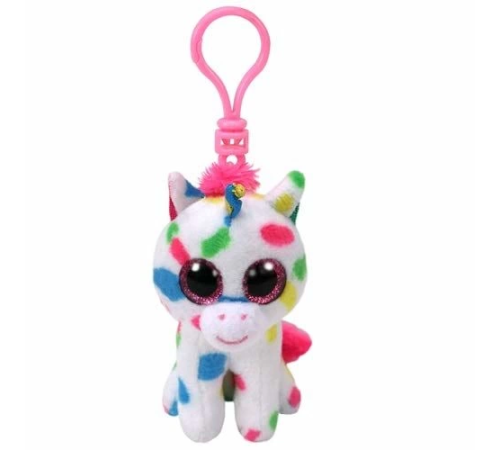 Ty Beanie Boos Peluş Unicorn Anahtarlık Harmonie Ty Beanie Boos Peluş Unicorn Anahtarlık Harmonie