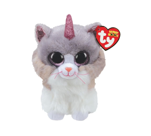 Ty Beanie Boos Peluş Unicorn Kedi Asher 13 cm Ty Beanie Boos Peluş Unicorn Kedi Asher 13 cm