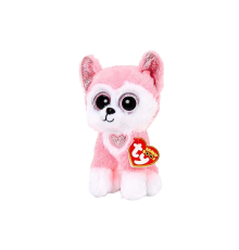 TY Beanie Hunk  Husky Pink Reg