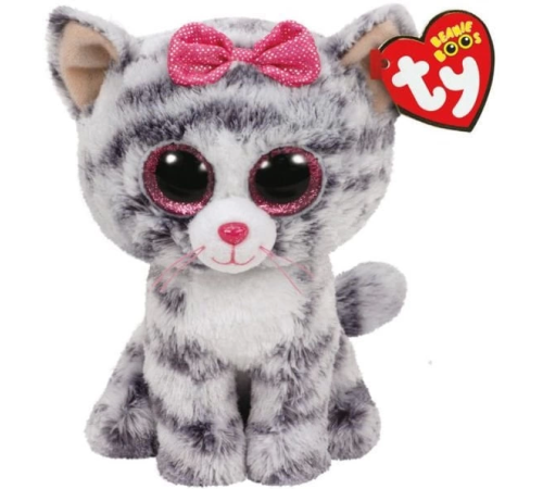 TY Kiki - Grey Cat Reg 15 cm TY Kiki - Grey Cat Reg 15 cm