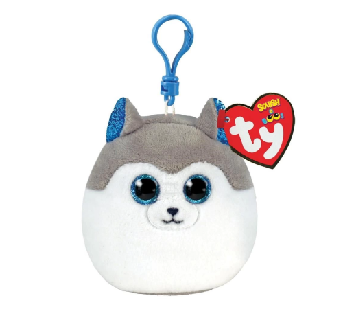Ty Squishy Beanies Peluş Köpek Anahtarlık Slush Ty Squishy Beanies Peluş Köpek Anahtarlık Slush