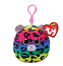 Ty Squishy Beanies Peluş Leopar Anahtarlık Dotty