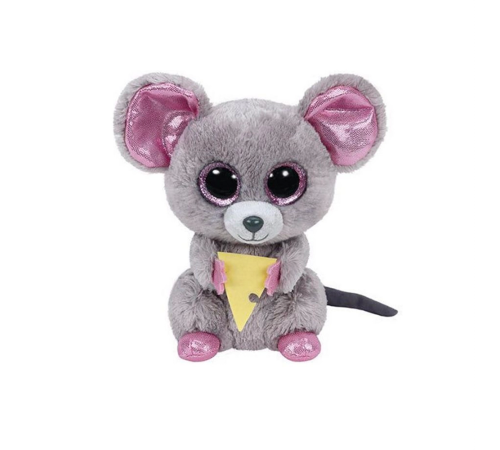 TY36192 Peluş Squeaker Mouse With Cheese Reg TY36192 Peluş Squeaker Mouse With Cheese Reg