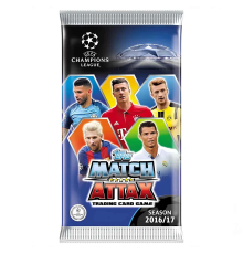 UEFA Şampiyonlar Ligi 16/17 Match Attax Futbolcu Kart
