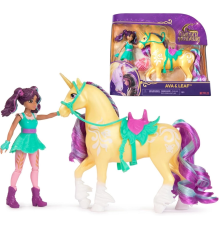 Unicorn Academy AVA ve Tek Boynuzlu At Leaf seti 12 cm