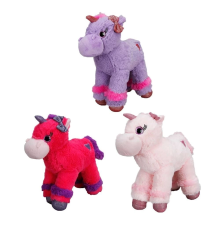 Unicorn Renkli Peluş At 28 cm. 1 Adet Fiyatıdır