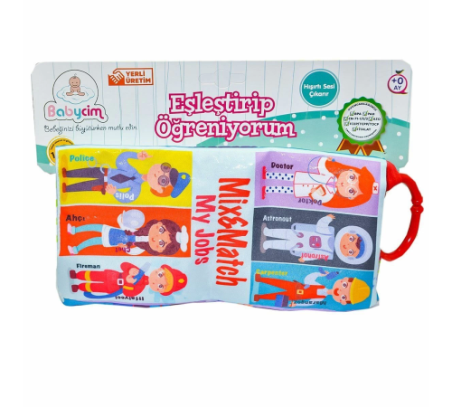URT003-20 Eşleştirip Öğreniyorum Meslekler - Birlik Toys