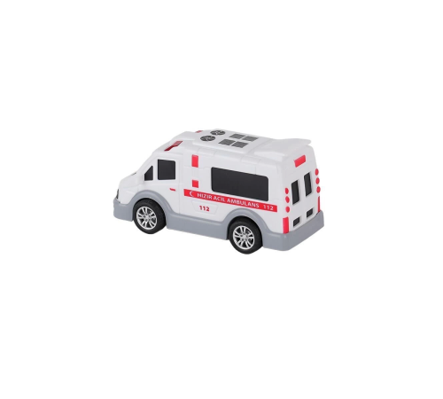 URT004-01 Şehrin Kırılmazları Sürtmeli Ambulans -Birliktoys URT004-01 Şehrin Kırılmazları Sürtmeli Ambulans -Birliktoys
