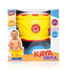 URT009-01  Müzikli ve Işıklı Kaya Davul -Birliktoys
