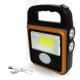 BX Taşınabilir 4 Farklı Fonksiyonlu Güneş Enerjili ve USB ile Şarj Olabilen Portatif Led Işıldak HS-8020