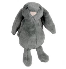 Uyku Arkadaşı Tavşan Peluş Gri 34 cm