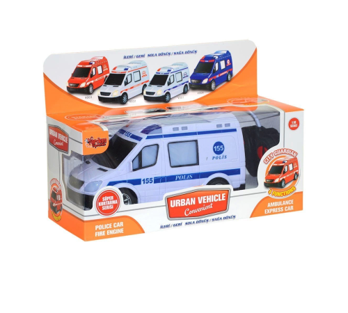 V001-2 V3 V004-Kumandalı Sesli Işıklı Polis Arabası-Jandarma-Ambulans-İtfaiye 1:18-1 Adet Fiyatıdır V001-2 V3 V004-Kumandalı Sesli Işıklı Polis Arabası-Jandarma-Ambulans-İtfaiye 1:18-1 Adet Fiyatıdır