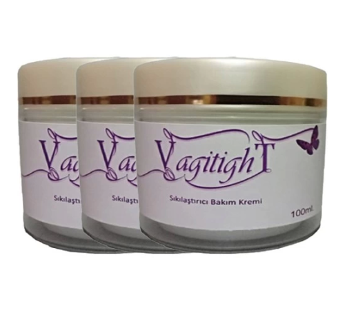 Vagitight 3lü Adet Kadınlara Özel Pres Kremi Antigeniş 100 ml Vagitight 3lü Adet Kadınlara Özel Pres Kremi Antigeniş 100 ml