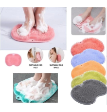 Vantuzlu Banyo Sırt Fırçası ve Masaj Matı
