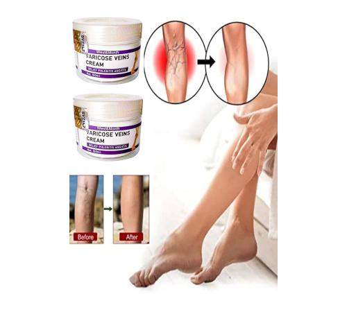 Varicose and Spider Veins Soothing Leg Cream Bacak Bakım Kremi 100 ml X 2 adet