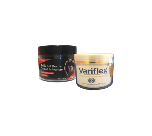 Variflex 100 ml Krem Baldırda Bacaklardaki Yoğun Varislerinize Krem + Eelhoe Kadınlara Fazla Yağlarınızı Yakmaya Kaslandırmaya Krem
