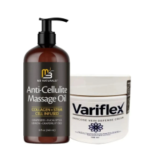 Variflex Anti-Cellulite Massage Oil 240 ml Masaj Yağı + Variflex Antivaris Karşıtı Kremi 150 ml